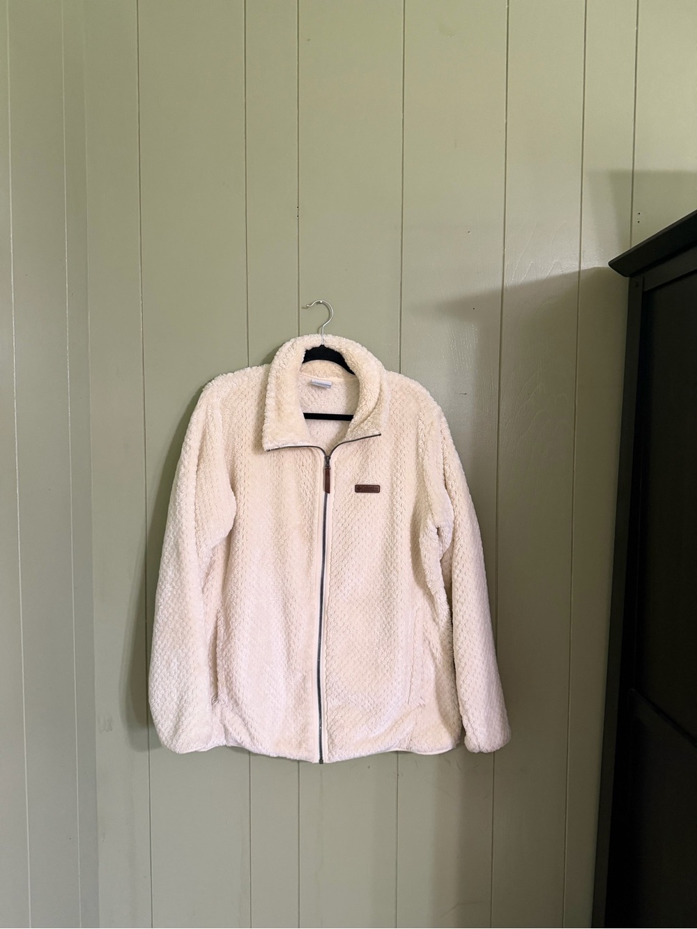 Columbia Cozy Cream Sherpa Zip-Up Jacket
